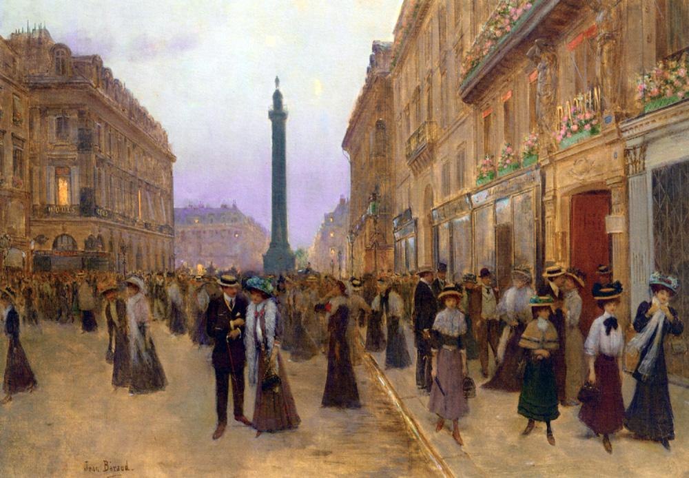 Jean Beraud La Rue de la Paix 1907